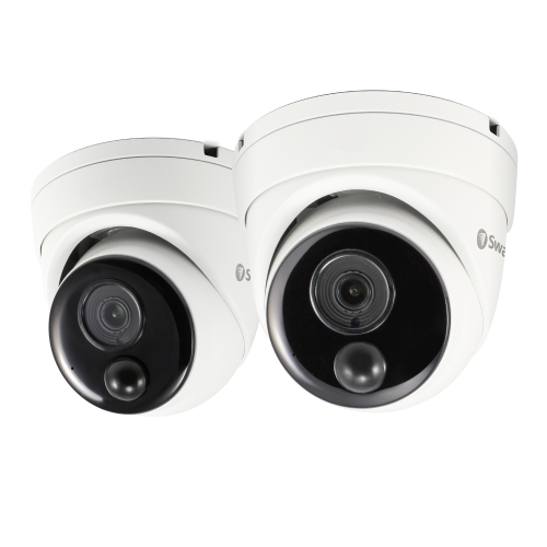 4K Ultra HD Thermal Sensing Dome IP Security Camera NHD-888MSD - 2 Pack | SRNHD-888MSDWB2