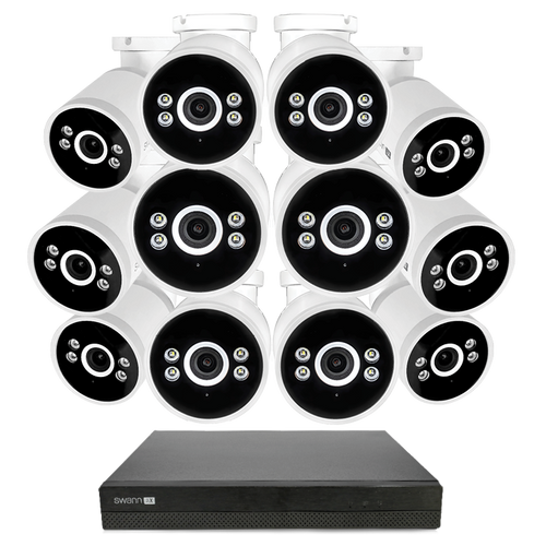 AdvancedX™ Wired 4K NVR Security System with 24/7 Recording | SONVK-16ADVANX12B