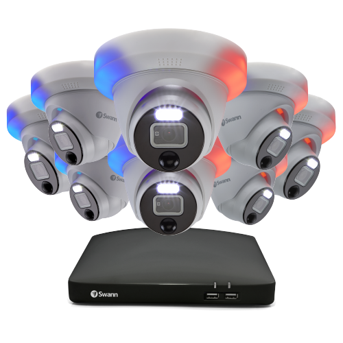 Home 8 Camera 8 Channel 1080p Full HD DVR Security System | SODVK-846808DE