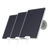 Outdoor Solar Panels for AllSecure Cameras - 3 Pack (Plain Box Packaging) (Online Exclusive) | SOIFI-SOLAR4PK3