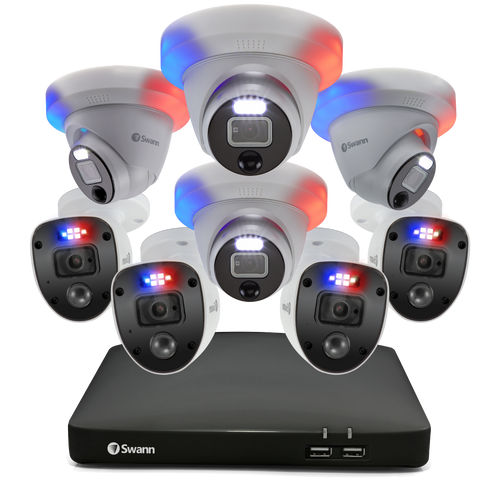 Home 8 Camera 8 Channel 1080p DVR Security System | SODVK-846804SL4DE