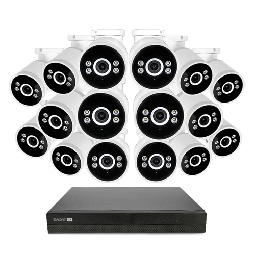 AdvancedX™ Wired 4K NVR Security System with 24/7 Recording | SONVK-16ADVANX16B