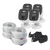 Home 4K Add-On Bullet Camera - 4 Pack | SRPRO-4KMQBWB4