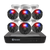6 Camera 8 Channel 12MP Professional NVR Security System | SWNVK-890006