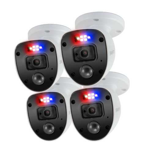 Home 1080p Full HD Add-On Security Camera - 4 Pack | SRPRO-1080SLWB4