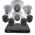 Home 8 Camera 8 Channel 1080p DVR Security System | SODVK-846804SL4DE
