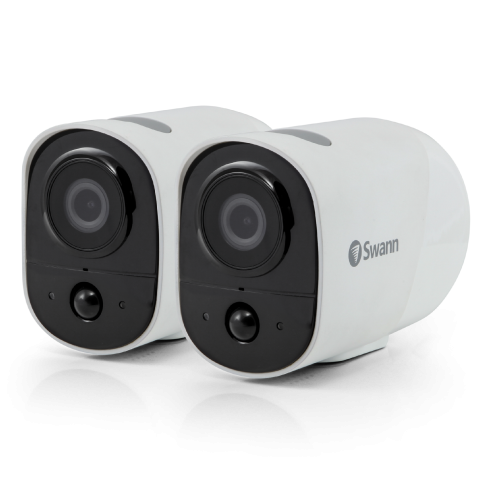Xtreem Wireless Security Cameras 2 Pack with 2-Way Talk, Siren & Heat + Motion Detection | SWIFI-XTRCM16G2PK