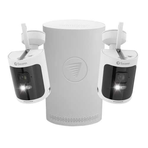 AllSecure600 2K Wireless Security Kit with 2 x Wire-Free Cameras & NVR Tower | SWNVK-600KH2