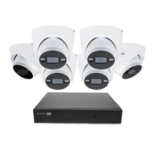 AdvancedX™ Wired 4K NVR Security System with 24/7 Recording | SWNVK-8ADVANX6D